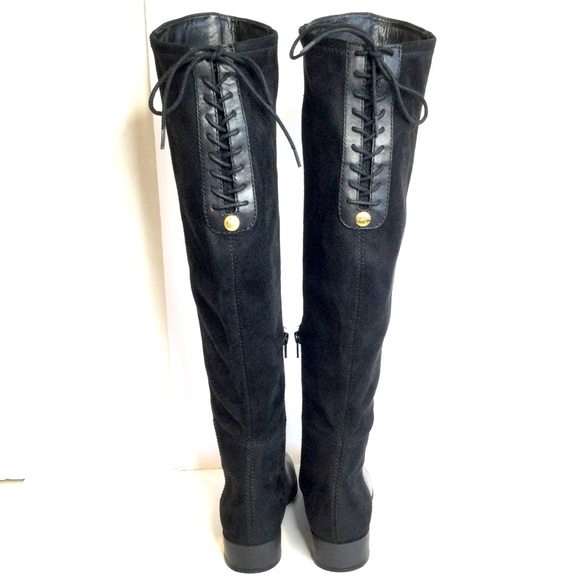 Guess Lace Up Leather Boots - Picture 5 of 7